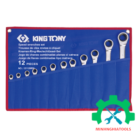Bộ khóa vòng miệng tự động 12 chi tiết Kingtony 12112MRN từ 8-24mm