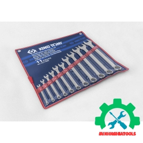 Bộ cờ lê vòng miệng hệ inch 11 chi tiết Kingtony 1211SR