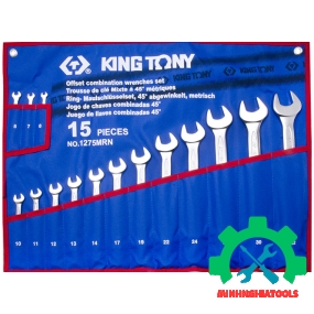 Bộ cờ lê vòng miệng 15 chi tiết 6-32mm Kingtony 1275MRN 
