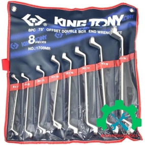 Bộ cờ lê 2 đầu vòng 8 cây 6-23mm Kingtony 1708MR 