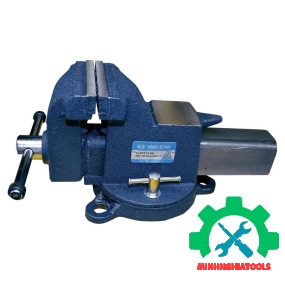 Ê tô kẹp mâm xoay Kingtony 9TZ11-05 hàm mở 166mm