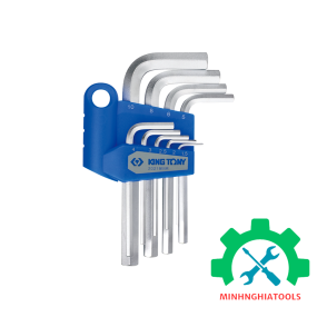 Bộ lục giác ngắn 9 chi tiết (1.5-10mm) Kingtony  20219MR 
