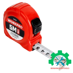 Thước cuộn dây nhựa, kích thước 5Mx19mm Workpro - WP261003 