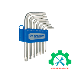 Bộ lục giác bông ngắn 7 cây (T10 - T40) Kingtony 20307PR