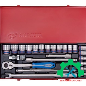 Bộ tube 1/2" 24 chi tiết 8-32mm Kingtony 4526MR03  