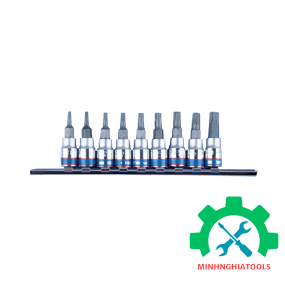 Bộ tuýp lục giác sao 1/4 Kingtony 2109PR 9 chi tiết T8-T40 