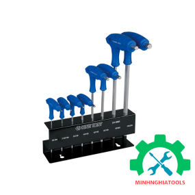 Bộ lục giác chữ T Kingtony 22118MR 8 cây đi kèm đế sắt