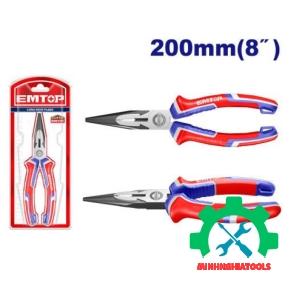 Kìm nhọn 8" EMTOP EPLRL0811 dài 200mm