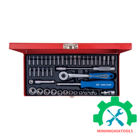 Bộ tuýp 1/4 inch 45 chi tiết hệ mét Kingtony 2575MR 