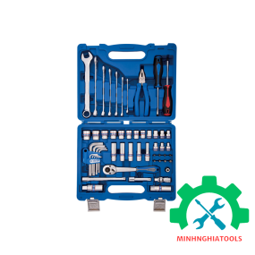 Bộ dụng cụ và tuýp 3/8" 54 chi tiết hệ mét Kingtony 3054MR 
