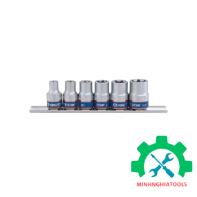 Bộ đầu tuýp 3/8" hình sao 6 chi tiết Kingtony 3106PR