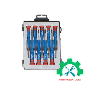 Bộ vít sửa điện tử 9 chi tiết đầu dẹp Kingtony 32209MR 