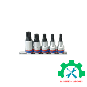 Bộ đầu tuýp lục giác sao 1/2 inch 5 chi tiết Kingtony 4105PR 