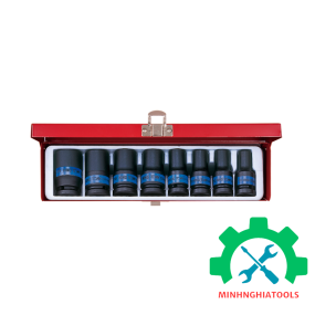 Bộ tuýp đen dài 52mm Kingtony 4413MP 8 chi tiết 10-24mm