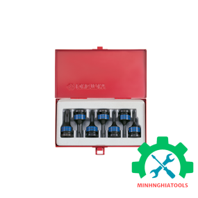 Bộ tuýp đen mũi sao 1/2" 7 chi tiết Kingtony 4417PP 