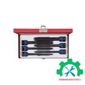 Bộ tuýp 1/2" lục giác dài 150mm 6 chi tiết H5-H14 Kingtony 4476MP