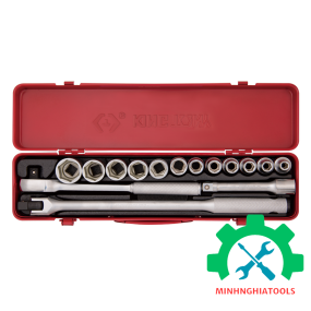 Bộ tuýp 1/2 inch 15 chi tiết hệ mét Kingtony 4501MR 