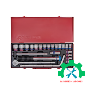 Bộ tuýp 1/2 Kingtony 4024MR 24 chi tiết loại 12 cạnh 