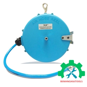 Cuộn dây hơi treo tự rút 7,5m TOP HR-600A ống 8mm x 12mm  