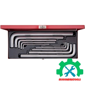 Bộ lục giác 3 - 17 hộp săt Kingtony 20210MR 