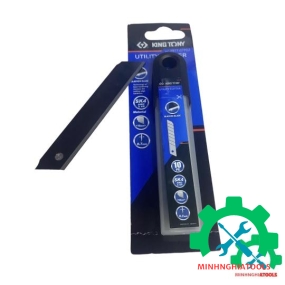 Lưỡi dao rọc giấy đen Kingtony 7977-07P02 kích thước 100 x 18 x 0.7mm thép SK4 