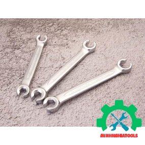 Cờ lê mở ống dầu  Kingtony 1930 loại hai đầu vòng chẻ, các size lẻ 8x10 - 22x24mm