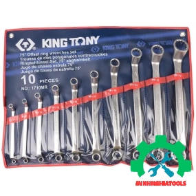 Bộ cờ lê 2 đầu vòng Kingtony 10pcs 1710MR từ 6-32mm 