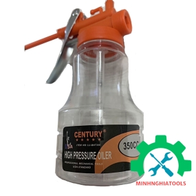 Bình châm nhớt bằng nhựa ống dẻo 350cc CENTURY LU-BNT350 