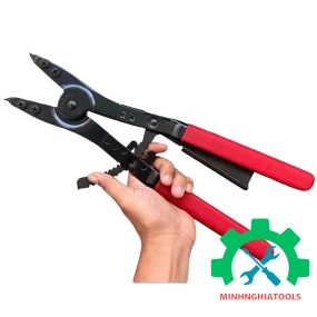 Kìm mở phe ngoài 82-165mm Kingtony 68RS16 dài 406mm ( màu đỏ )