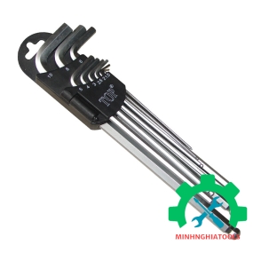 Bộ lục giác 9 cây đầu bi TOP TW-21009A 1.5-10mm