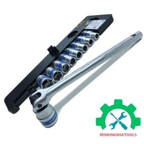 Bộ tuýp 10 chi tiết 1/2" (cần lắc léo) TOP TBS-12252