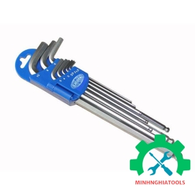 Bộ lục giác 9 cây xi bóng Licota TW-21009A-MF 1.5-10mm