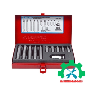 Bộ mũi vít đóng 11 chi tiết, loại 12 cạnh Kingtony 1011MQ 