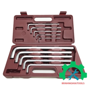 Bộ lục giác hệ mét 10 chi tiết hộp đỏ TOP TWT-10