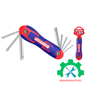 Bộ lục giác bông xếp 8 chi tiết  EMTOP EHKY4083 T9-T40