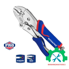 Kìm chết bẳng thép CR-V 10 inch 250mm Workpro WP231074