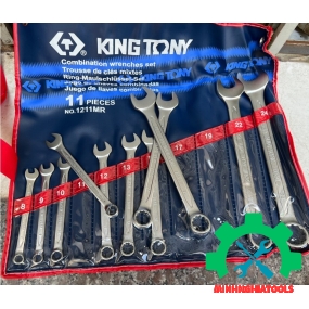 Bộ cờ lê vòng miệng 11 chi tiết Kingtony 1211MR 8-24mm 