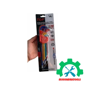 Bộ lục giác bông TOP LU-9CMAUBM loại 9 cây T10-T50