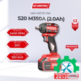 Máy Mở Ốc Pin SFUNPRO S20 M350A Bản 2.0Ah  