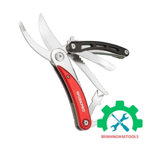 Kéo làm vườn đa năng 4in1, Workpro  WP382005