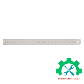Thước đo thẳng thép không gỉ, kích thước 300mm (12 inches) Workpro - WP265001 