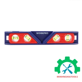 Thước thủy bằng nhựa, kích thước 225mm (9 inches) Workpro - WP262028 