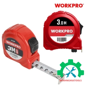 Thước cuộn dây nhựa, kích thước 3Mx16mm Workpro - WP261002 