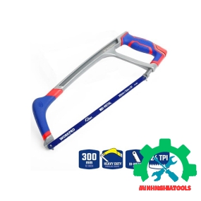 Cưa tay, lưỡi cưa bằng sắt, tay cầm dạng khung nhôm Workpro - WP215027 