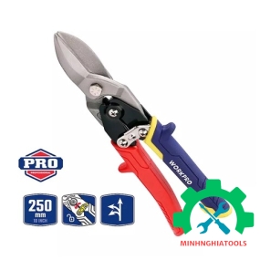 Kéo cắt tôn bằng thép mũi thẳng, kích thước 10 inches (250mm) WP214021 