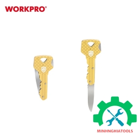 Dao có cán hình chìa khóa, màu vàng, kích thước: 2.5 inches Workpro - WP381007 