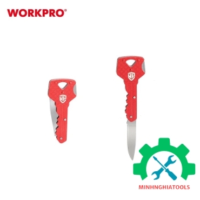 Dao có cán hình chìa khóa, màu đỏ, kích thước: 2.5 inches Workpro - WP381005