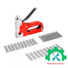Bộ kìm bấm ghim gỗ 3 trong 1 Workpro - WP223005 