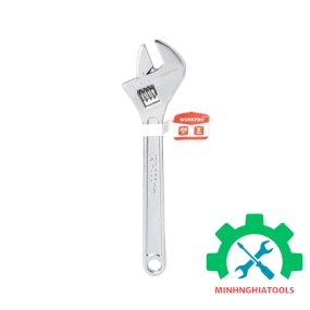 Mỏ lết Workpro Thép CR-V, cán trơn size từ 6 - 15 inch 
