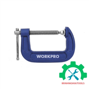 Cảo chữ C WORKPRO kích thước từ 2 - 8 inch 